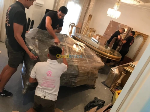   ترحيل ونقل وفك و تركيب وتغليف الاثاث