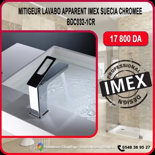Robinetteries IMEX colonne/Mitigeur