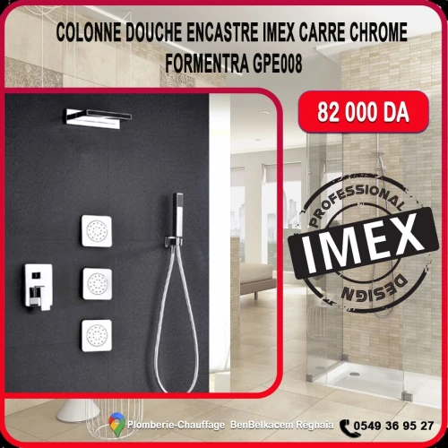 Robinetteries IMEX colonne/Mitigeur