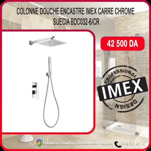 Robinetteries IMEX colonne/Mitigeur