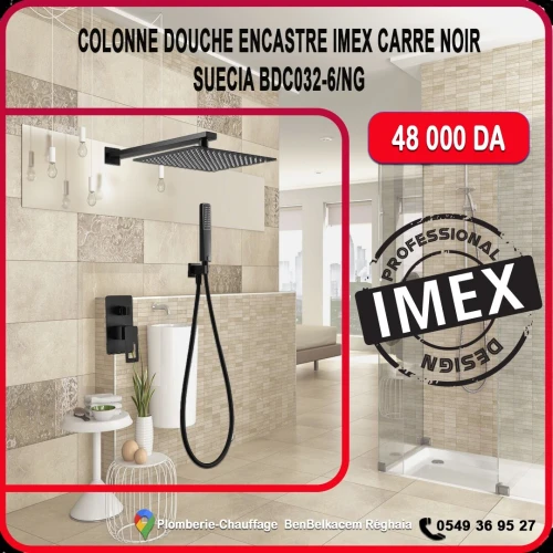 Robinetteries IMEX colonne/Mitigeur