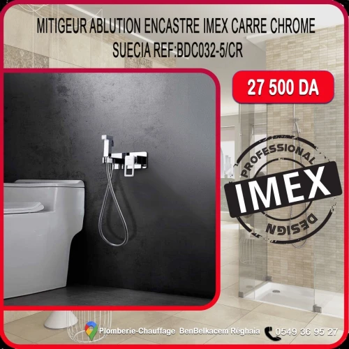 Robinetteries IMEX colonne/Mitigeur