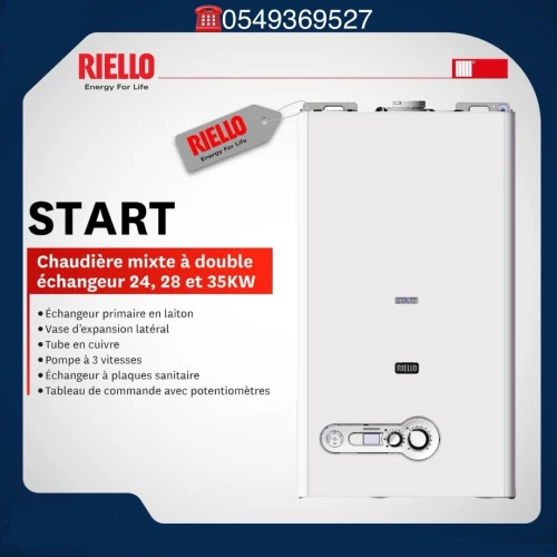 Chaudiere murale Riello 24kw et 28 35kw