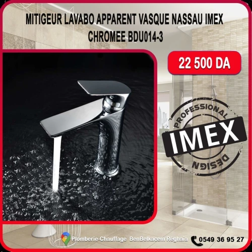 Robinetteries IMEX colonne/Mitigeur
