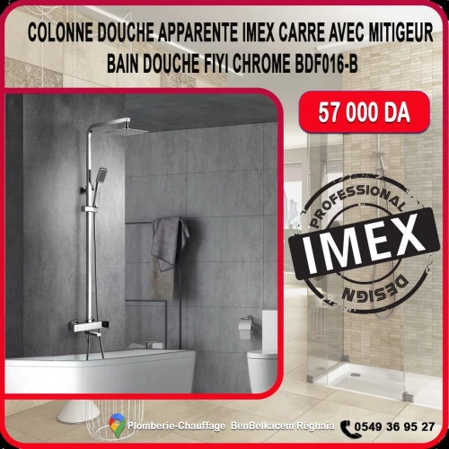 Robinetteries IMEX colonne/Mitigeur