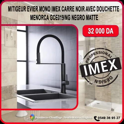Robinetteries IMEX colonne/Mitigeur