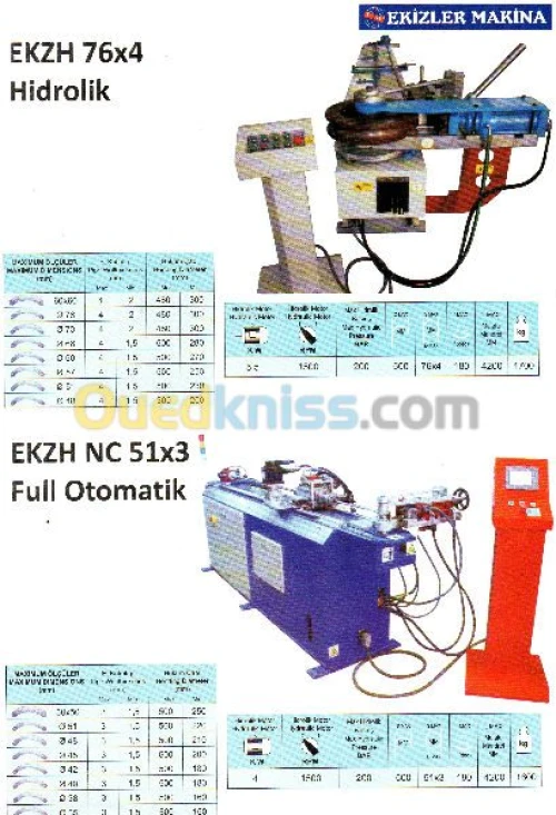Offres de Service des Machines Cintreu