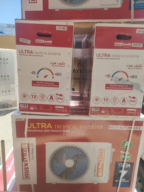 CLIMATISEUR MAXWELL 12/18 BTU ULTRA TROPICAL INVERTER
