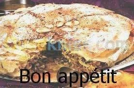 Bastilla, Bourek, Salés