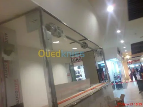 Installation porte automatique  