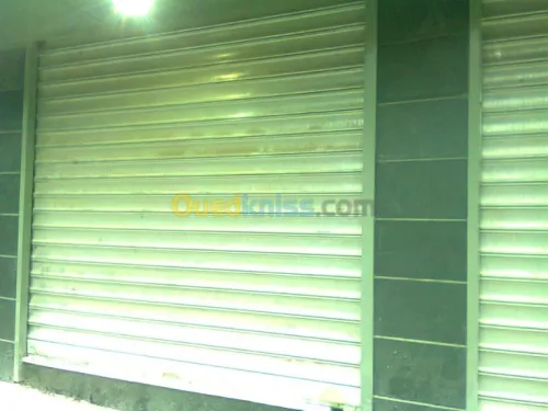 installation rideaux en aluminium 
