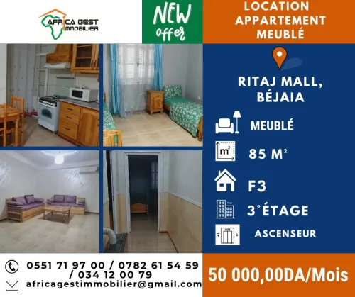 Location Appartement F3 Béjaïa Bejaia