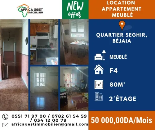 Location Appartement F4 Béjaïa Bejaia