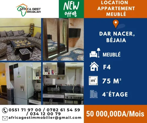 Location Appartement F4 Béjaïa Bejaia