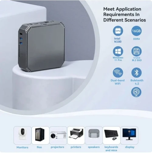 للبيع: Mini PC AK2 PRO - وحش الأداء الصغير (Affaire à ne pas rater)-[مستعمل]