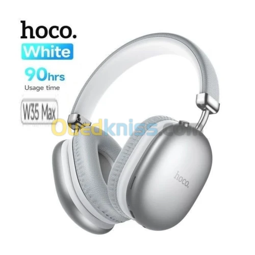 HOCO W35 Max 90H d'autonomie ,casque Bluetooth Sans Fil Bluetooth 5.3  AUX  TF CARD  BT