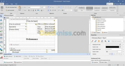 Logiciel de gestion de cabinet médical ORL