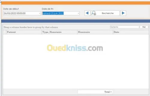 Logiciel de gestion de cabinet médical ORL