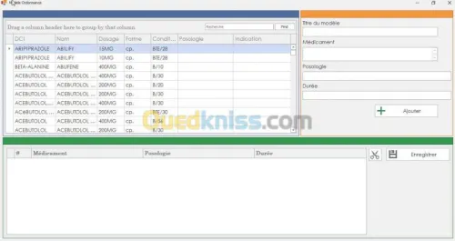 Logiciel de gestion de cabinet médical ORL