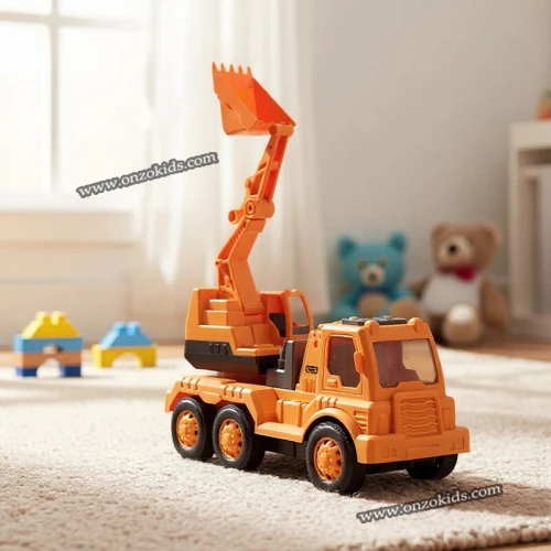 Camion de Chantier Télécommandé Rechargeable