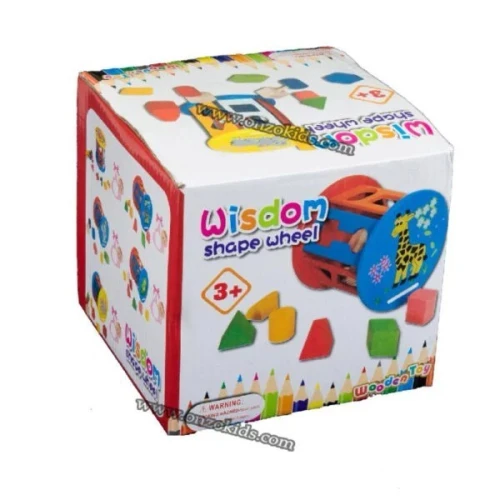 jeux éducatif  Trieur de jouets pour enfants, cylindre logique en bois