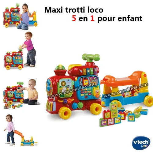 Trotteur Maxi trotti loco 5en 1 pour enfant | Vtech