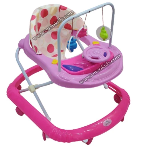 Trotteur marcheur avec volant et jouet déveil pour bébé - Bébé Love