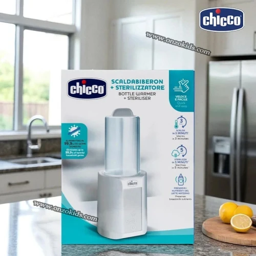Chauffe biberon Stérilisateur 2en1 - Chicco