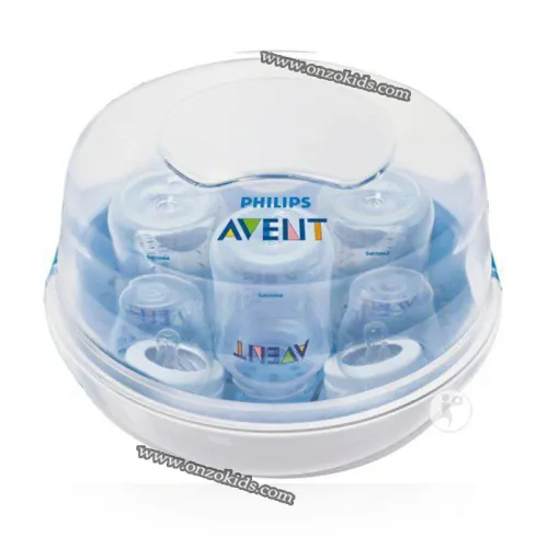 Stérilisateur biberon et sucettes pour micro-ondes-PHILIPS AVENT