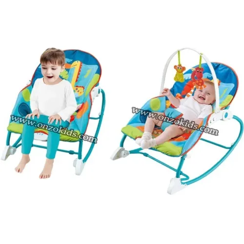 Transat, chaise à manger 3 in 1 vibrant et musical