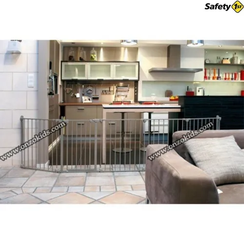 Barrière de sécurité métallique de 5 modules - Safety 1st