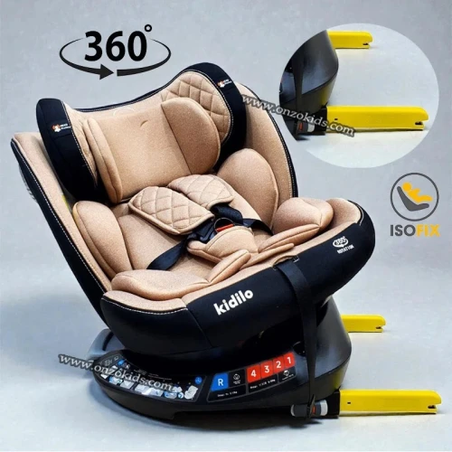Siège auto isofix pivotant - Kidilo