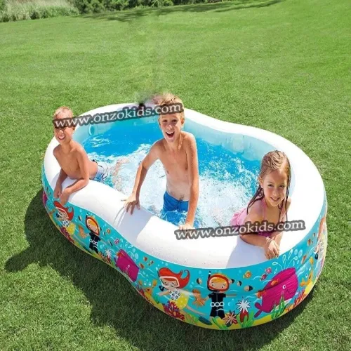 Piscine Familiale Paradise Gonflable 262 x 160 x 46 cm - INTEX