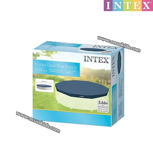 Bâche, Couverture Piscine tubulaire ronde 366 Cm - Intex