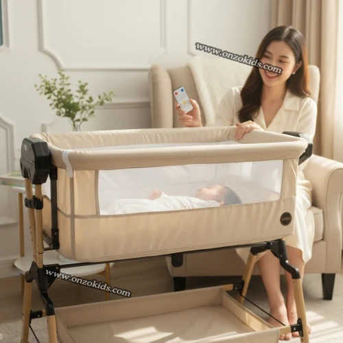 Berceau, Next To Me, Cododo électrique avec Bluetooth - Kidilo