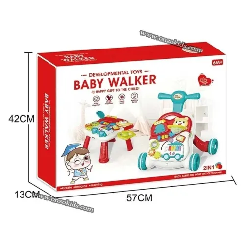 Trotteur Marcheur 3en1 - Baby Walker