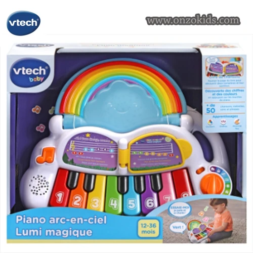 Piano arc en ciel Lumi magique - piano pour bébé - Vtech