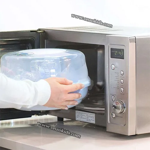 Stérilisateur biberon et sucettes pour micro-ondes-PHILIPS AVENT
