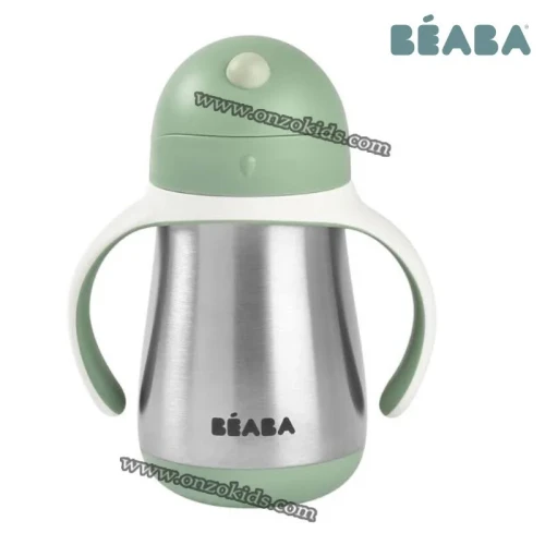 Tasse à paille en inox - Béaba