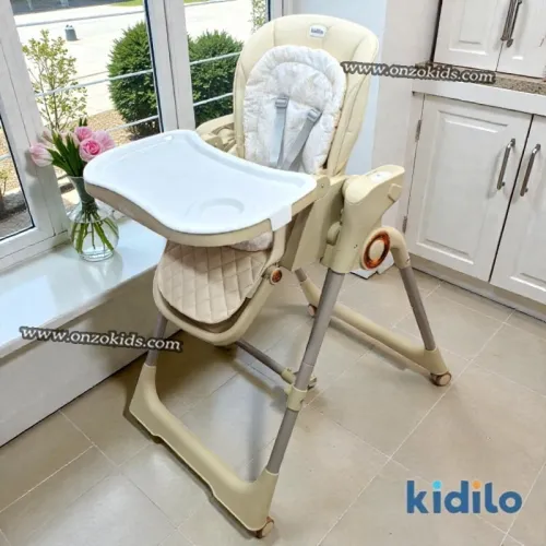 Chaise haute, Balançoire Électrique, Bluetooth Avec Télécommande - Kidilo