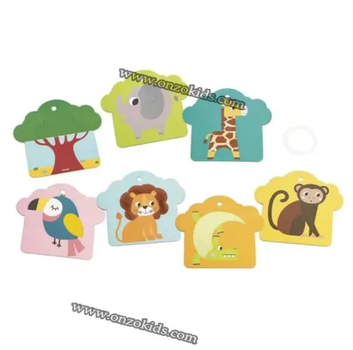 Jeu de cartes de retouche, multicolore De Janod