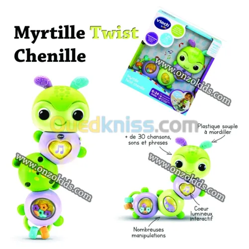 Myrtille twist chenille - Vtech
