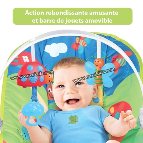 Transat vibrant et rebondissant pour bébé | ibaby