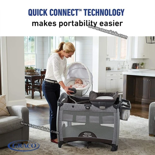 Lit Parc Portable Pack'n Play Quick Connect - Graco
