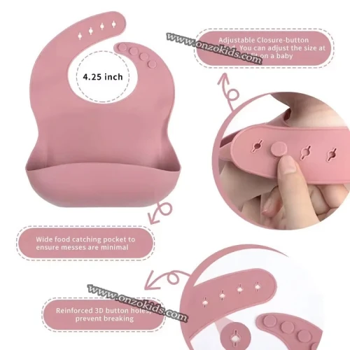 Ensemble de Vaisselle en Silicone 7pcs pour Bébè