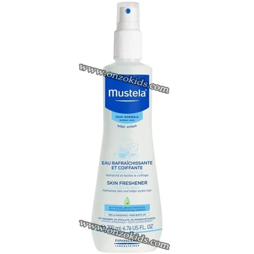 Eau rafraîchissante et coiffante 200 ml Mustela