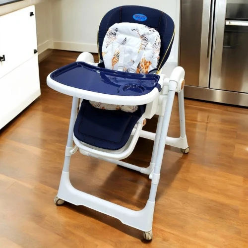 Chaise haute réglable pour bébé avec balançoire 2en1 - Mely