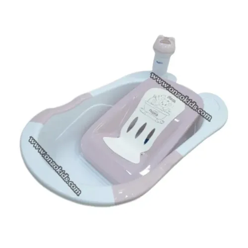 Baignoire 3 en 1 avec Support + Tasse pour bébé | Papita