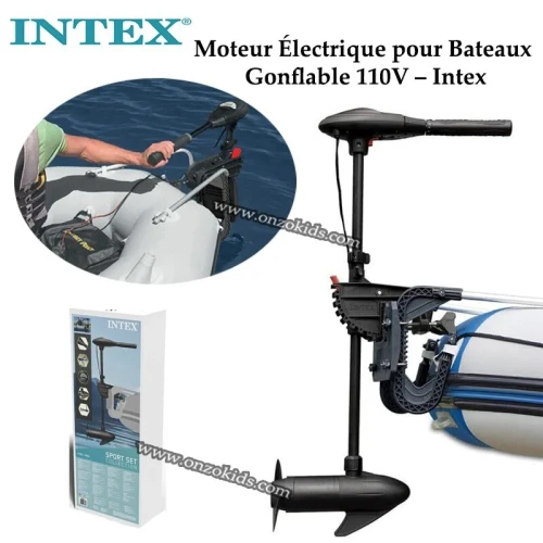 Moteur Électrique pour Bateaux Gonflable 110V - Intex