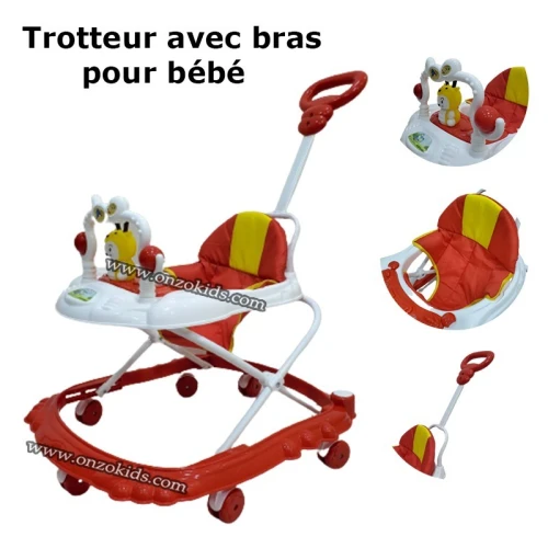 Trotteur avec bras pour bébé